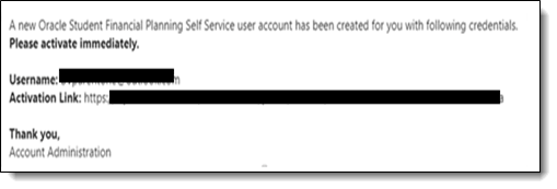 SFP Proxy Email Notification Message