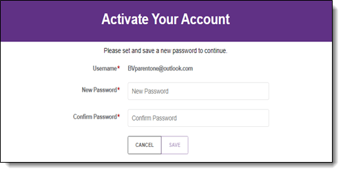 SFP Proxy Activation Screen